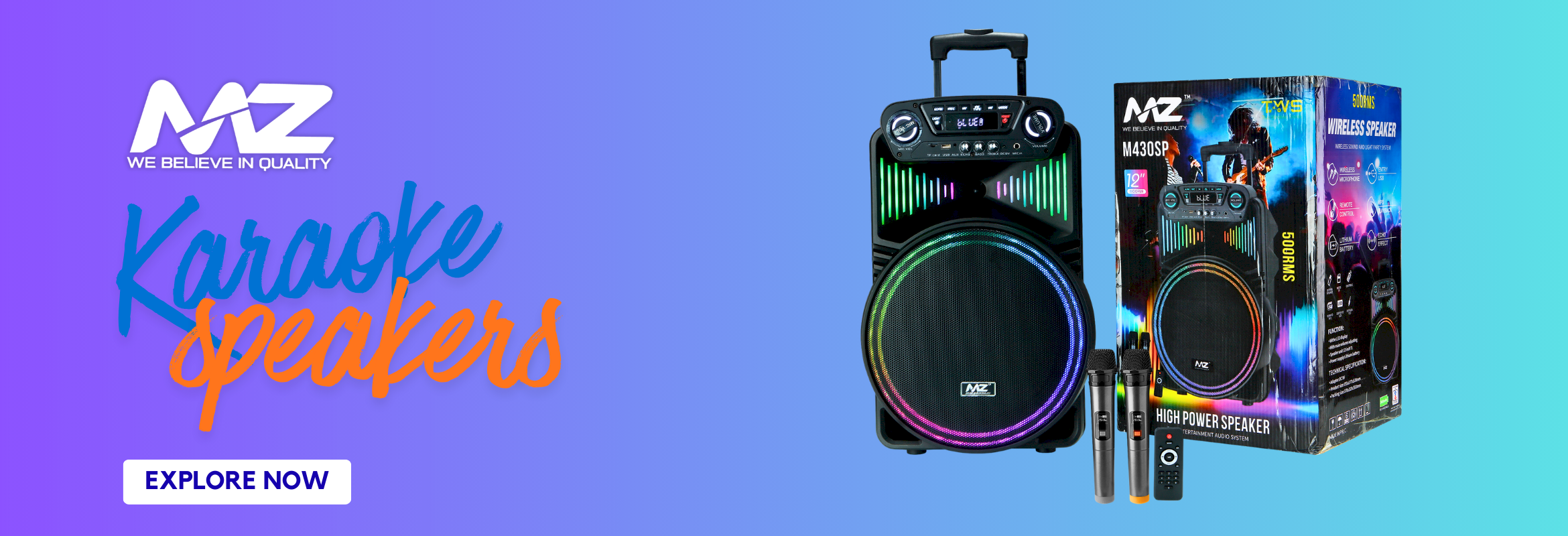 MZ Karaoke Speakers  Online