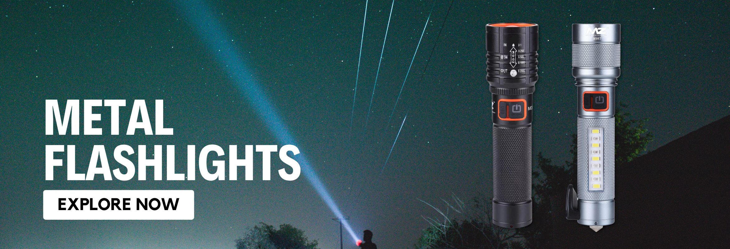 MZ Rechargeable Metal Torch